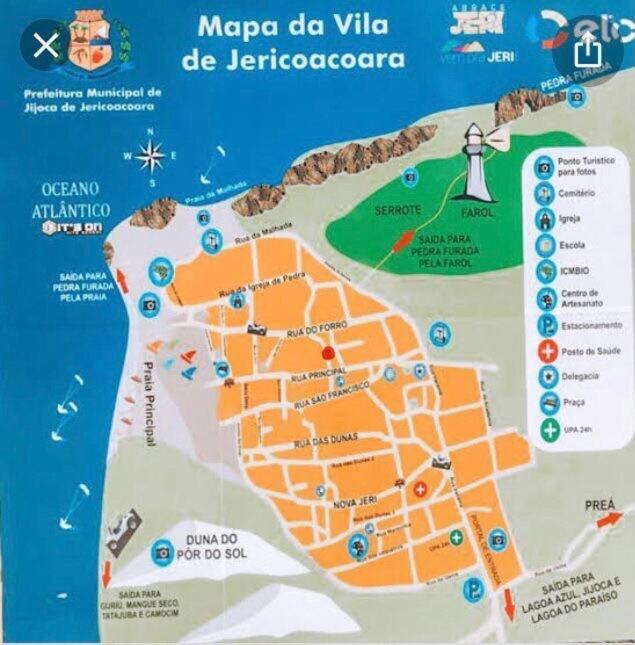 Vila Lua Aparts - Apartamento 1 Jericoacoara Eksteriør billede